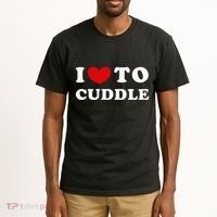 I Love To Cuddle Tall T-Shirt thumb 2