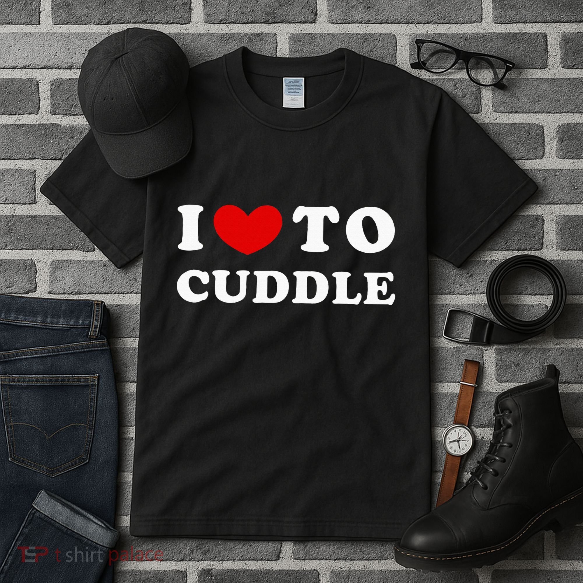 I Love To Cuddle Tall T-Shirt