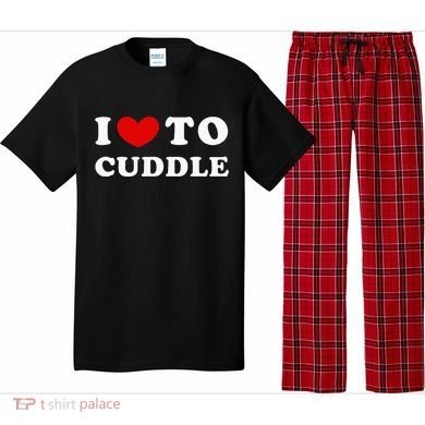 I Love To Cuddle Pajama Set
