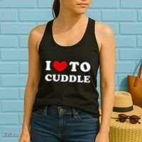 I Love To Cuddle Women's Tank Top thumb 2