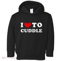 I Love To Cuddle Toddler Hoodie thumb 0