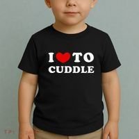 I Love To Cuddle Toddler T-Shirt thumb 2