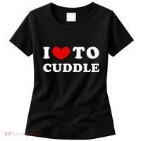 I Love To Cuddle Women's T-Shirt thumb 0