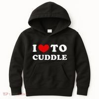 I Love To Cuddle Kids Hoodie thumb 0