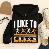 I Like To Throw Things Track And Field Thrower Shot Put Hoodie thumb 4