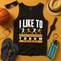 I Like To Throw Things Track And Field Thrower Shot Put Tank Top thumb 4