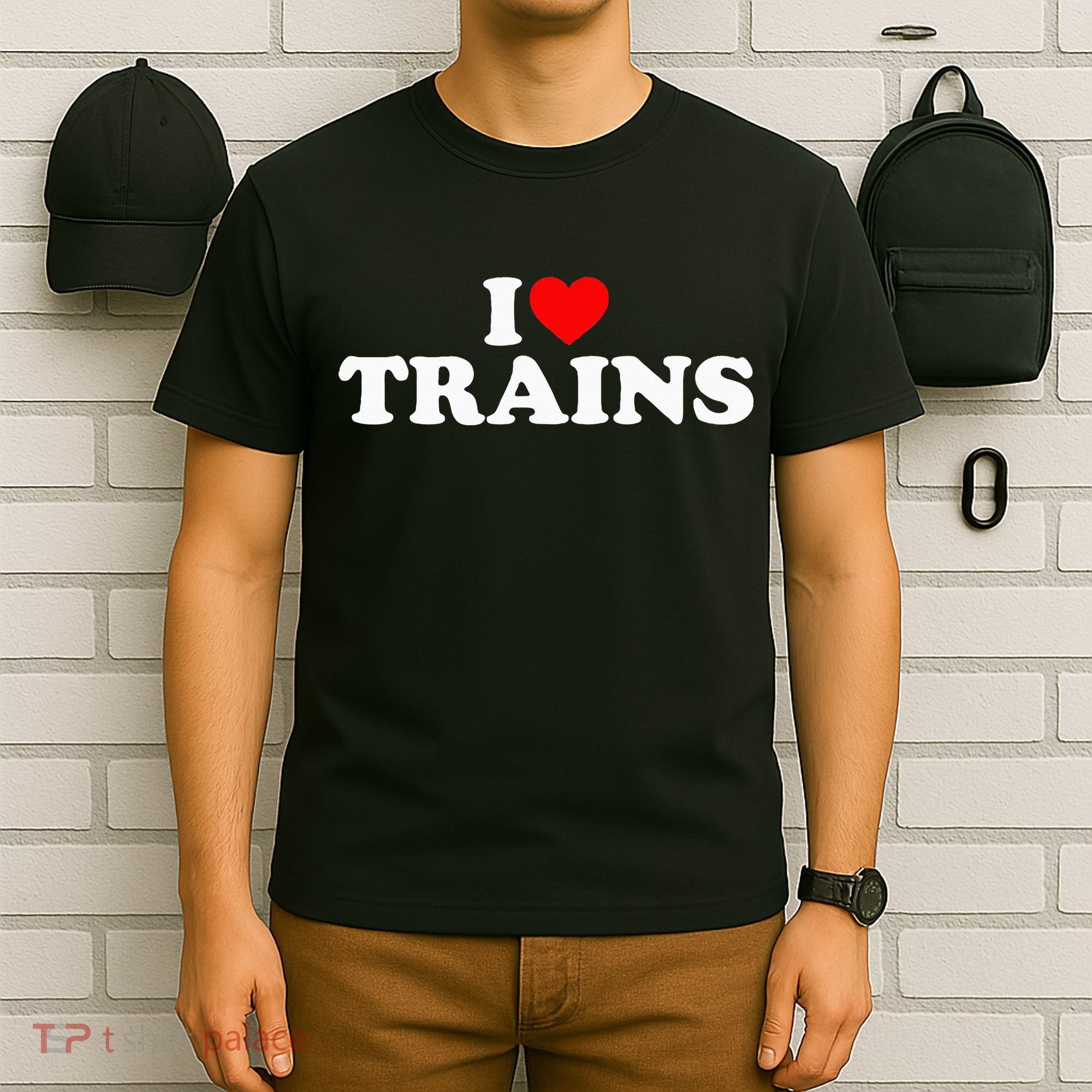 I Love Trains T-Shirt