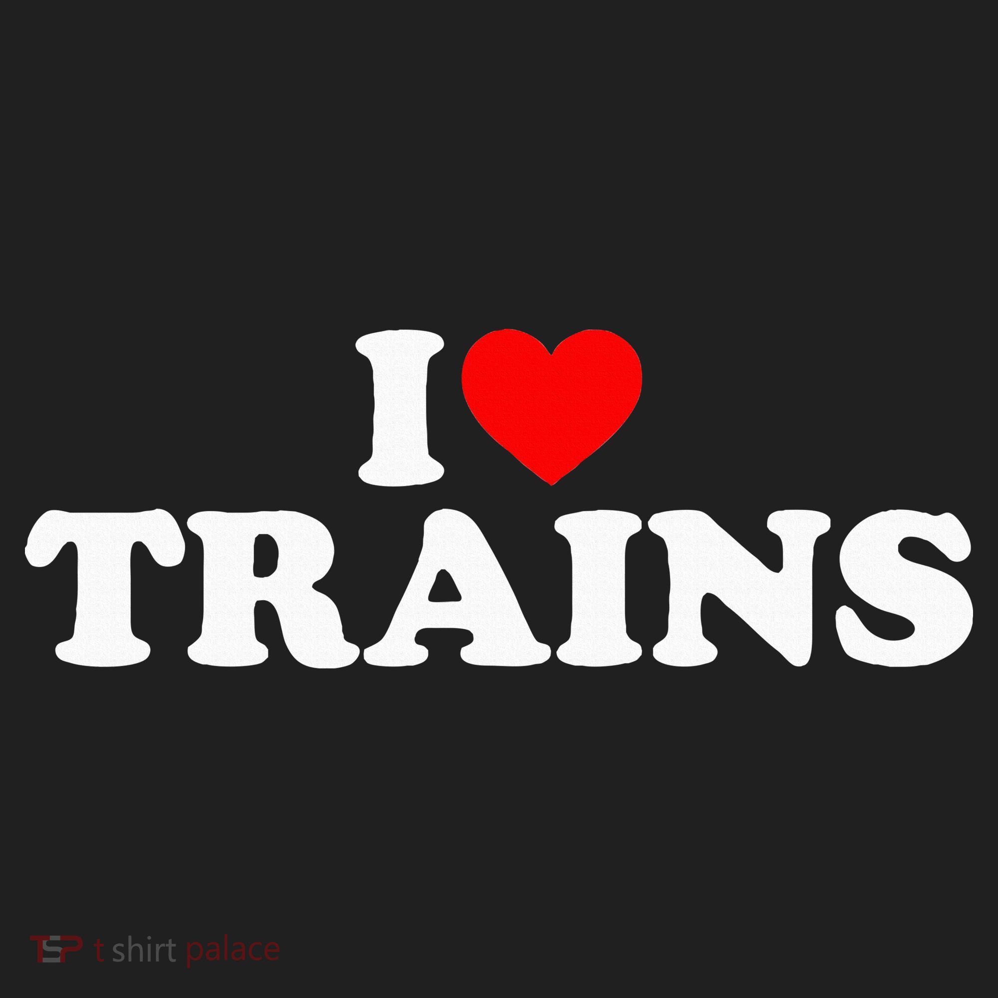 I Love Trains Beanie