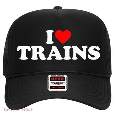 I Love Trains Hat