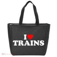 I Love Trains Tote Bag thumb 0