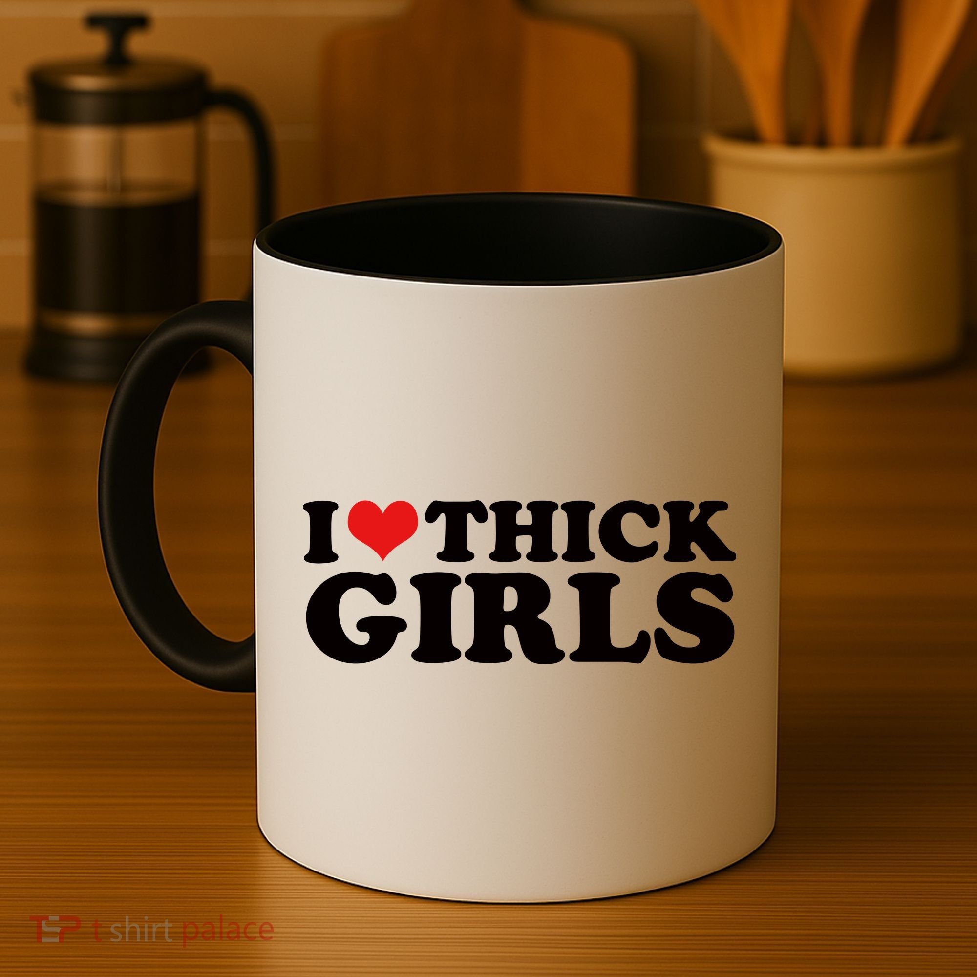I Love Thick Girls Coffee Mug