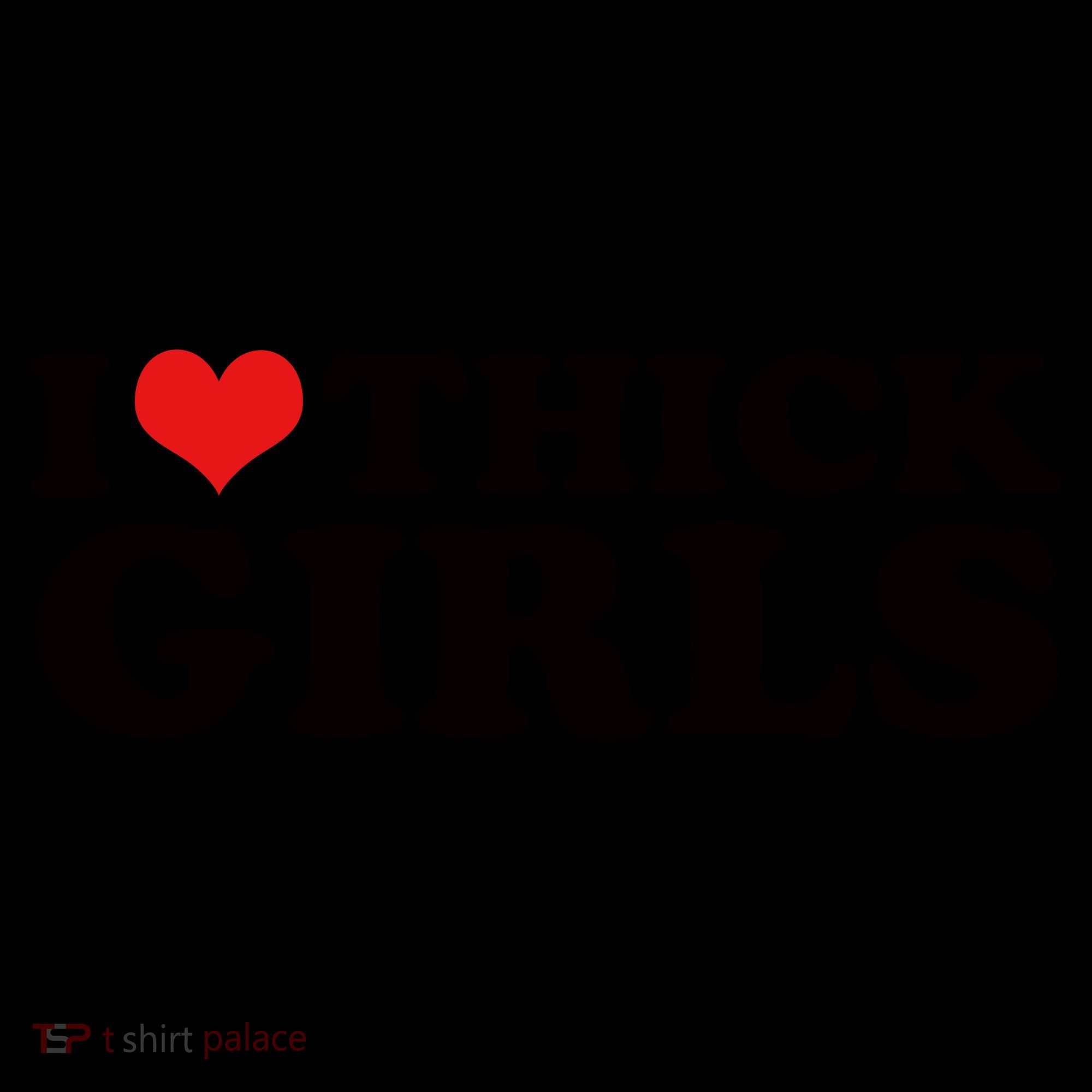 I Love Thick Girls Coffee Mug