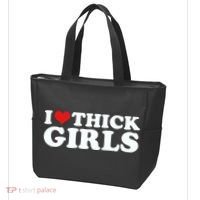 I Love Thick Girls Tote Bag thumb 3