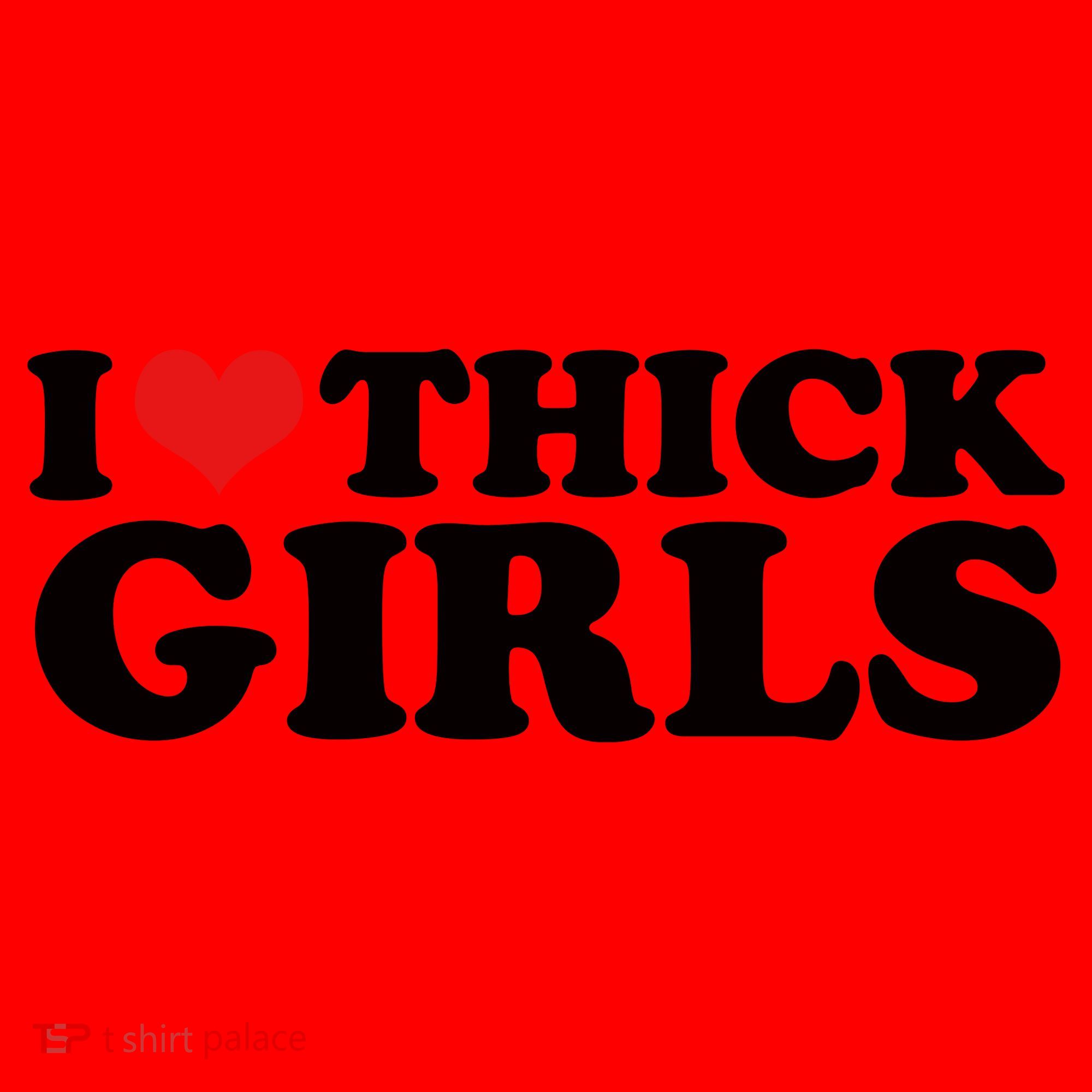 I Love Thick Girls Santa Hat