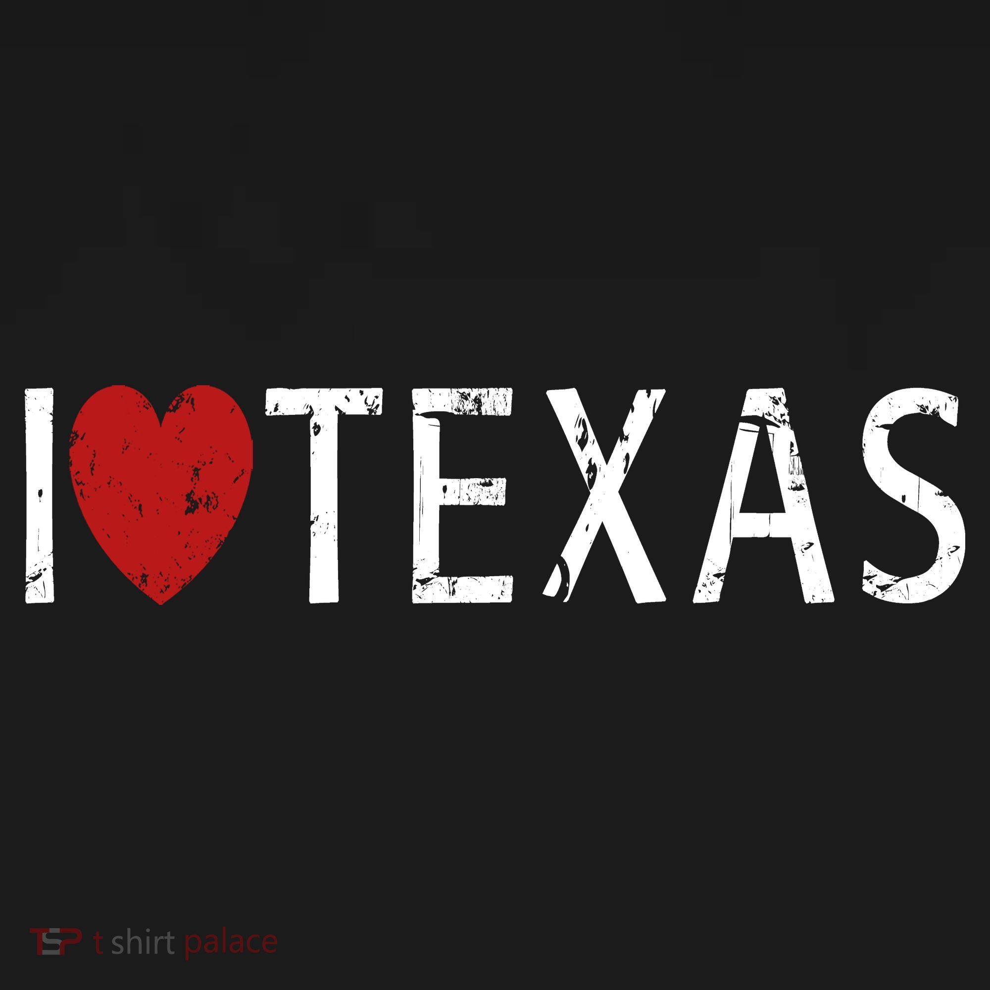I Love Texas USA-Made Doggie Bandana