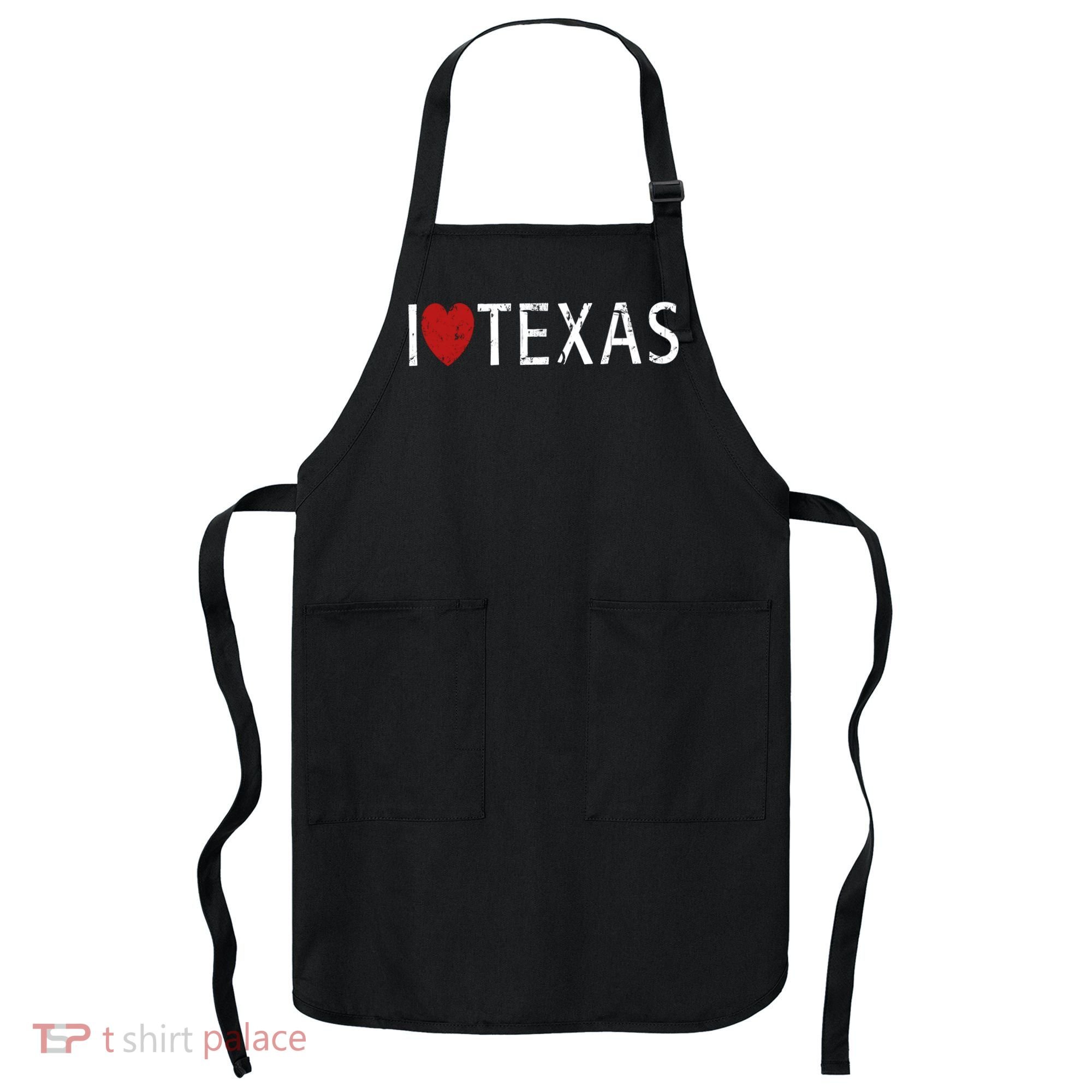 I Love Texas Apron