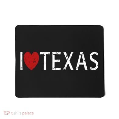 I Love Texas Mousepad