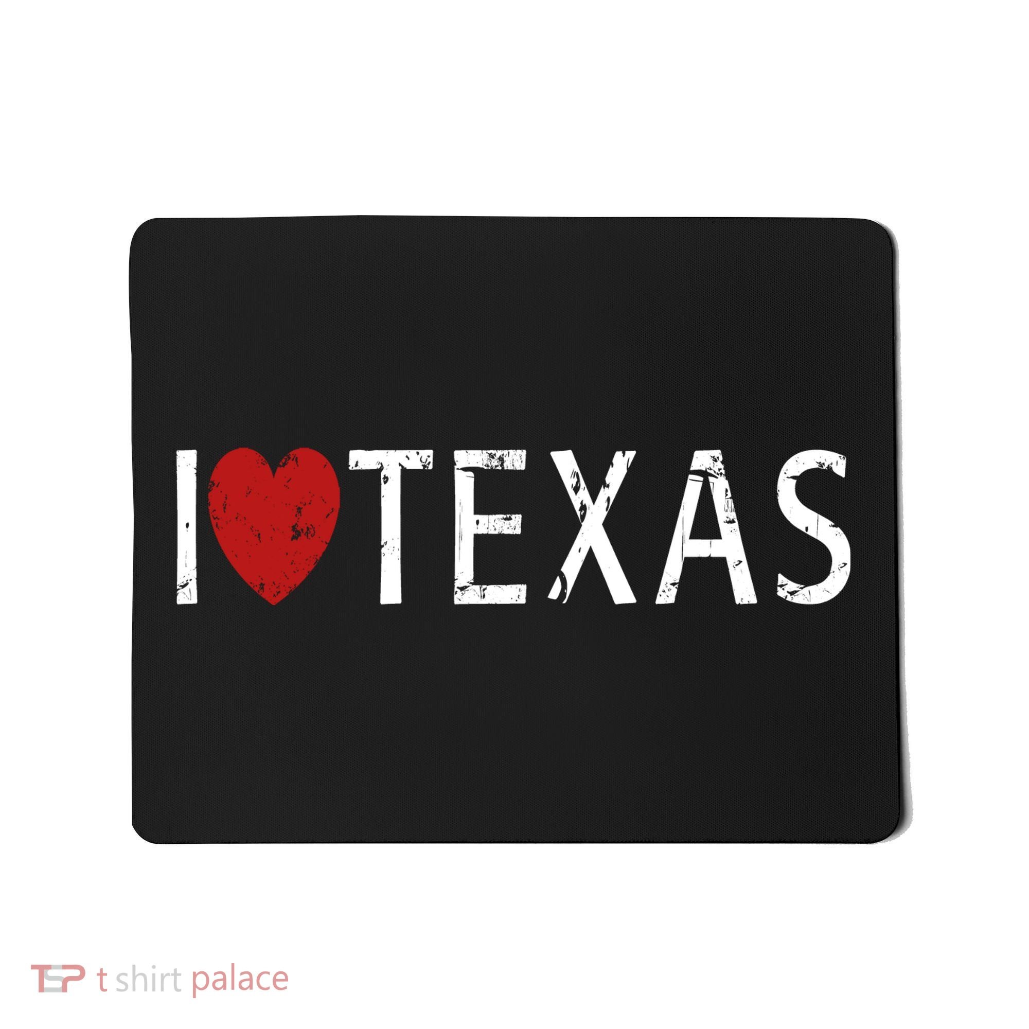 I Love Texas Mousepad