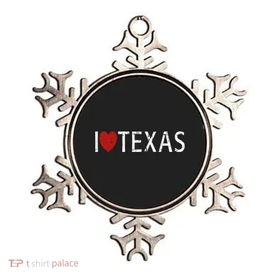 I Love Texas Ornament