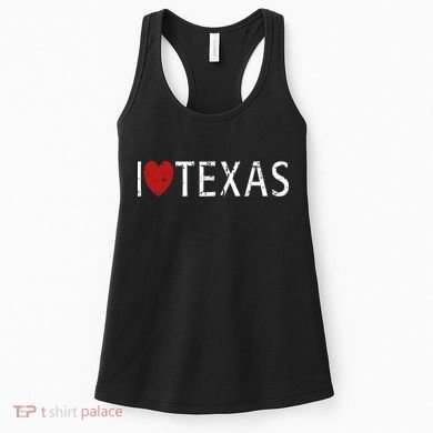 I Love Texas Women's Tank Top