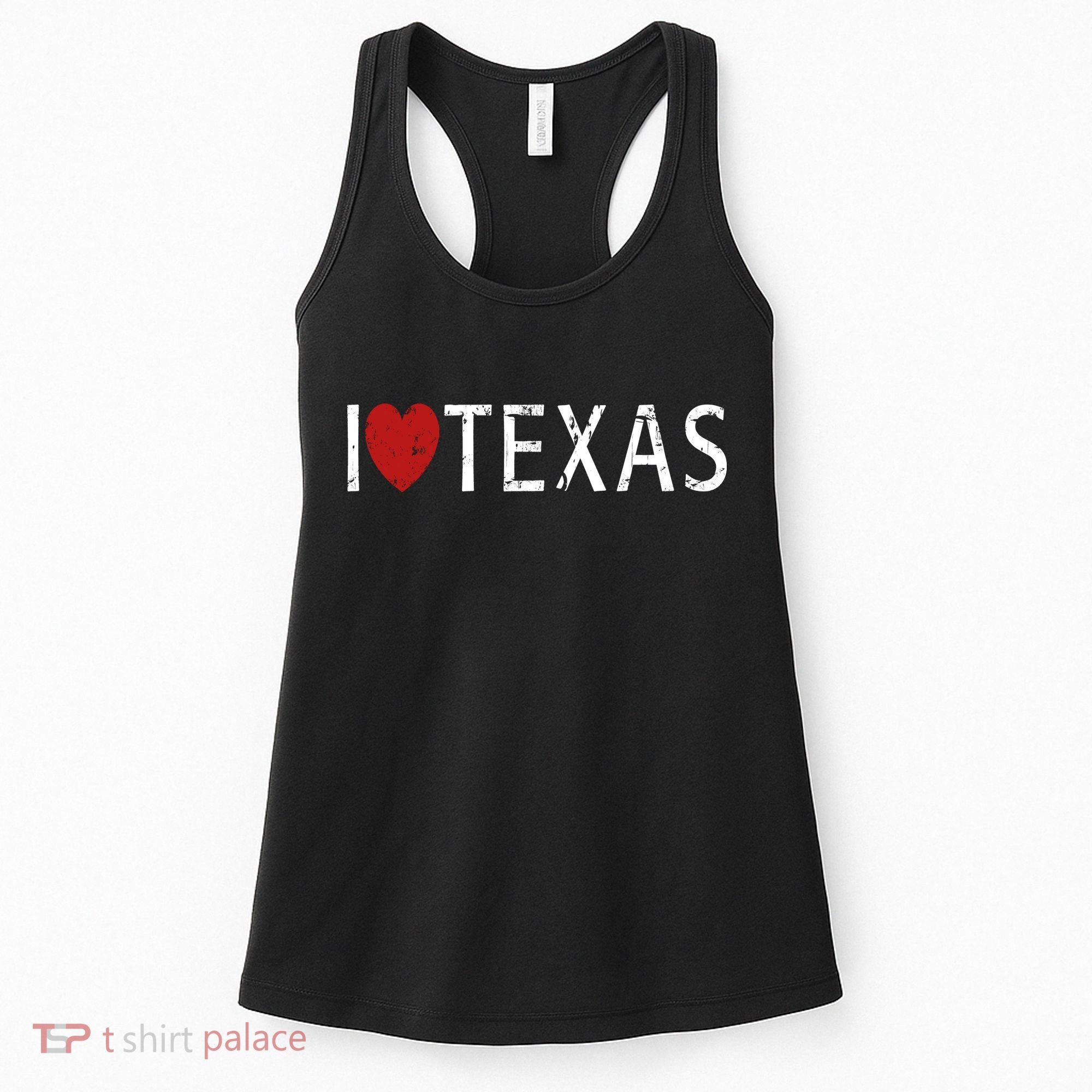 I Love Texas Women's Tank Top
