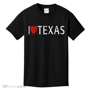 I Love Texas Kids T-Shirt