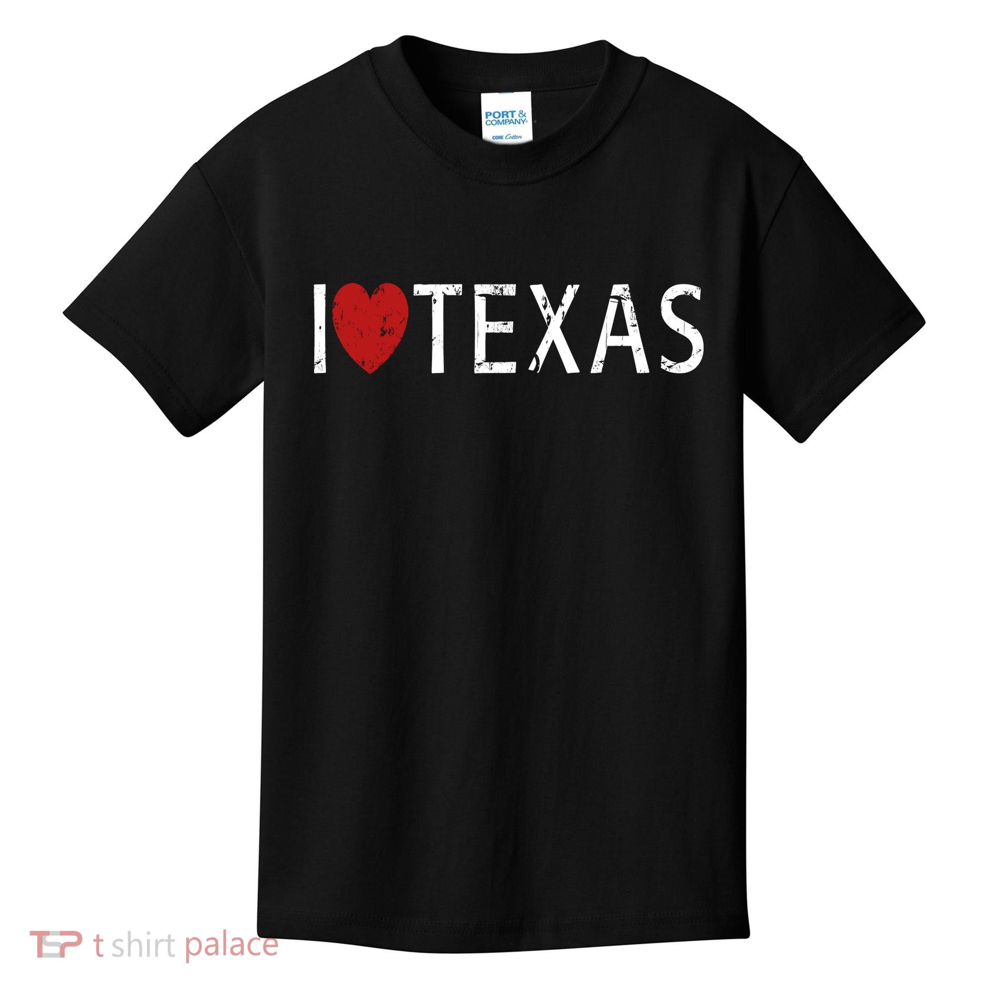 I Love Texas Kids T-Shirt