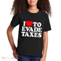 I Love To Evade Taxes Funny Commit Tax Fraud Hate Taxes Kids T-Shirt thumb 2