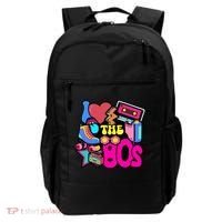 I Love The 80s Retro Cool Backpack thumb 0