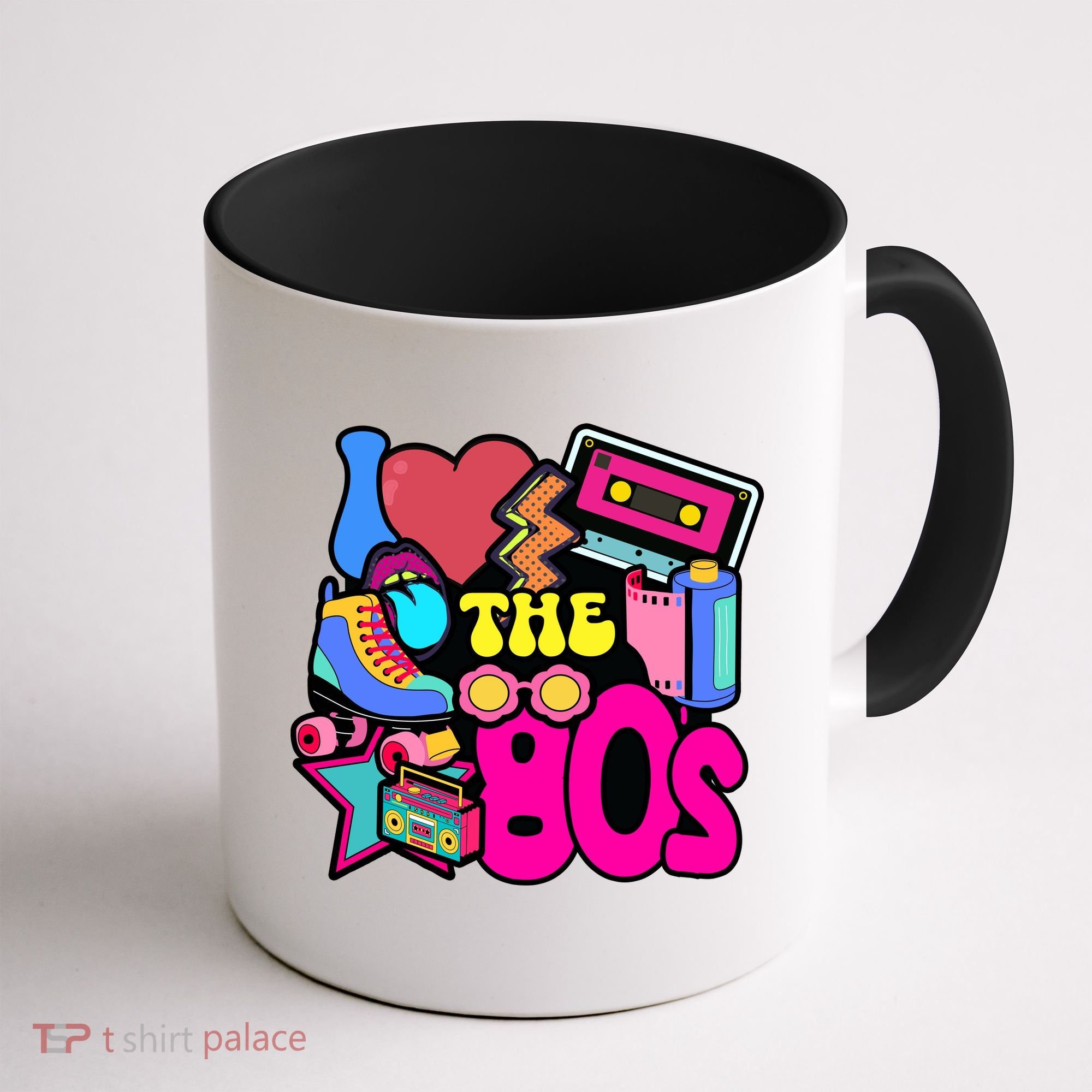 I Love The 80s Retro Cool Coffee Mug