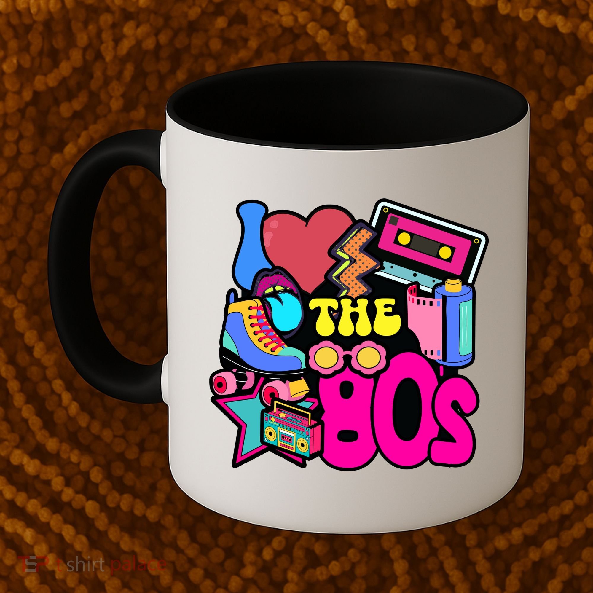 I Love The 80s Retro Cool Coffee Mug