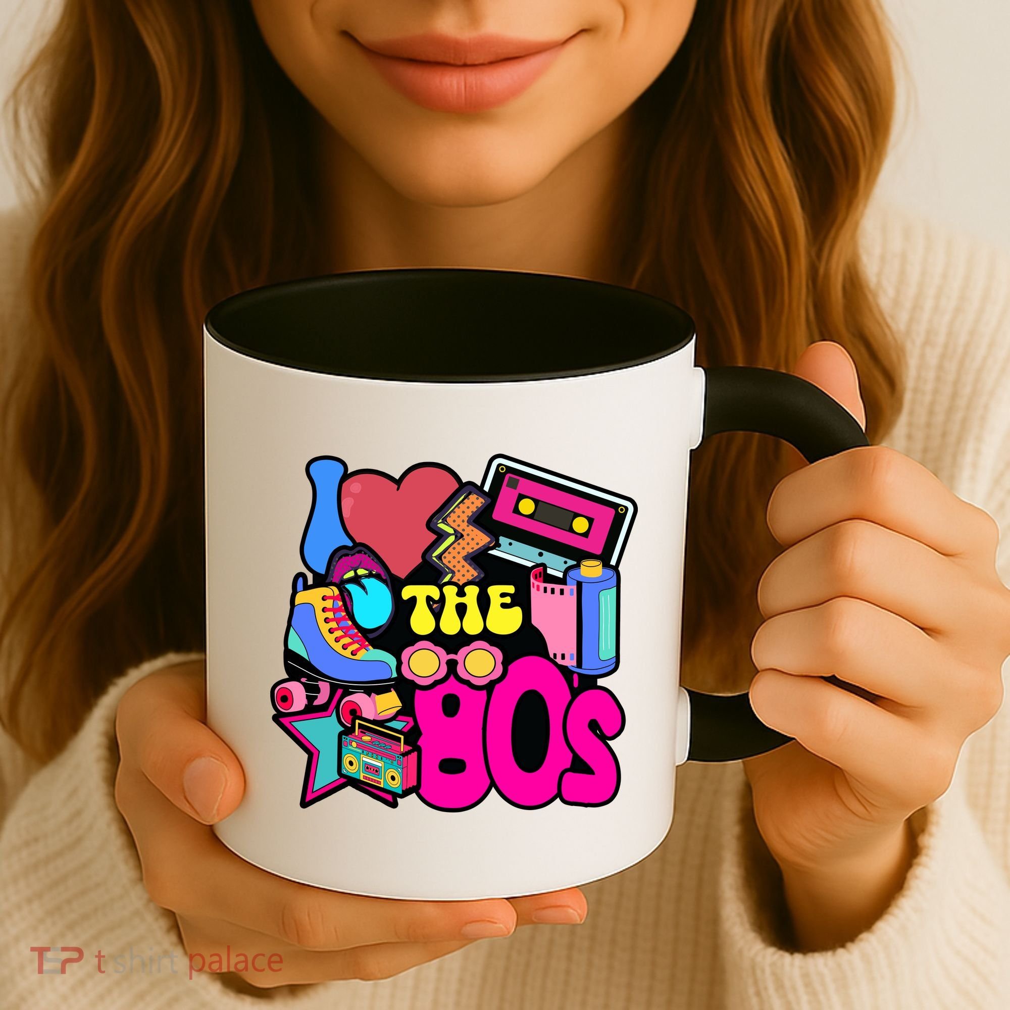 I Love The 80s Retro Cool Coffee Mug