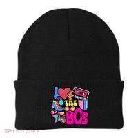 I Love The 80s Retro Cool Beanie thumb 0