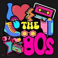 I Love The 80s Retro Cool Baby Long Sleeve Bodysuit thumb 2