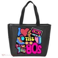 I Love The 80s Retro Cool Tote Bag thumb 0