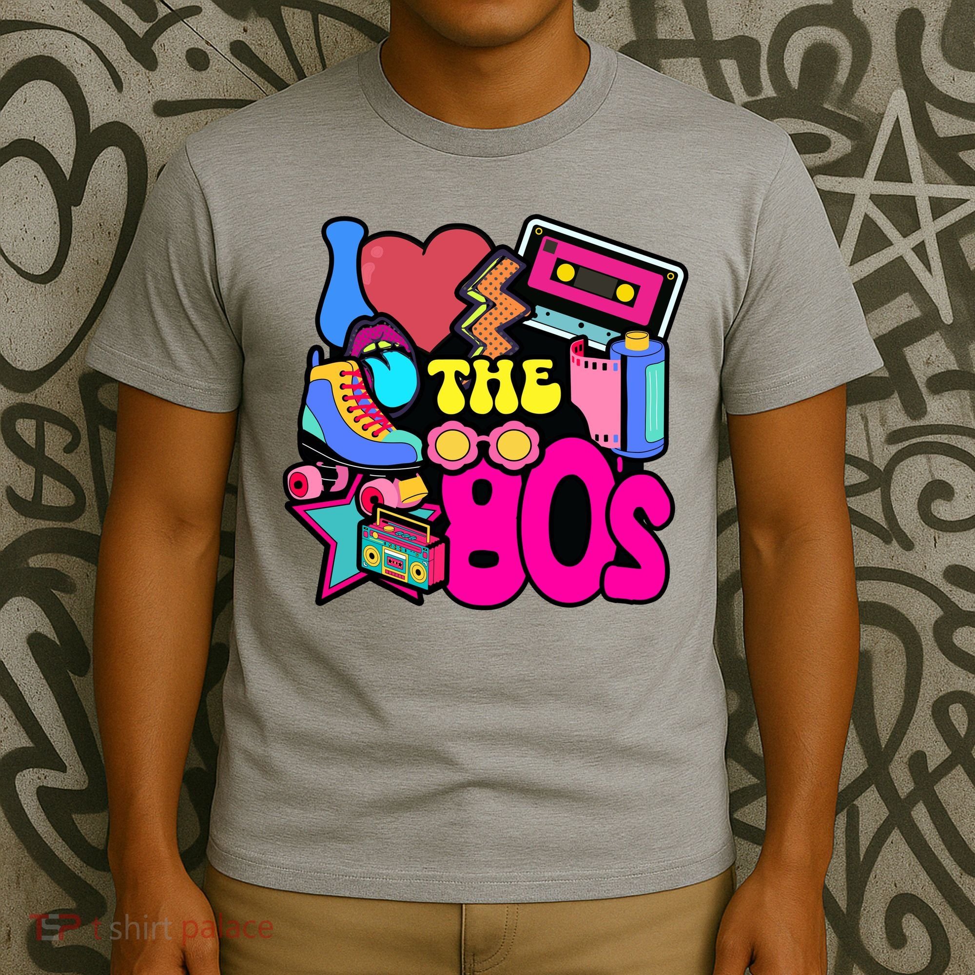 I Love The 80s Retro Cool T-Shirt