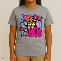 I Love The 80s Retro Cool T-Shirt thumb 4