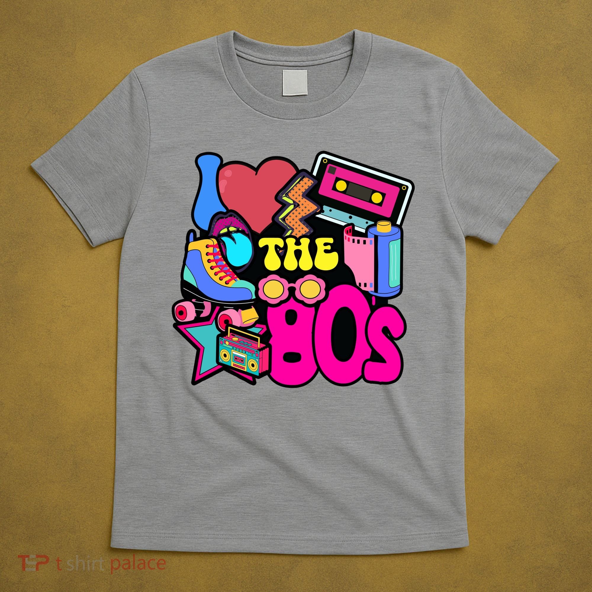 I Love The 80s Retro Cool T-Shirt