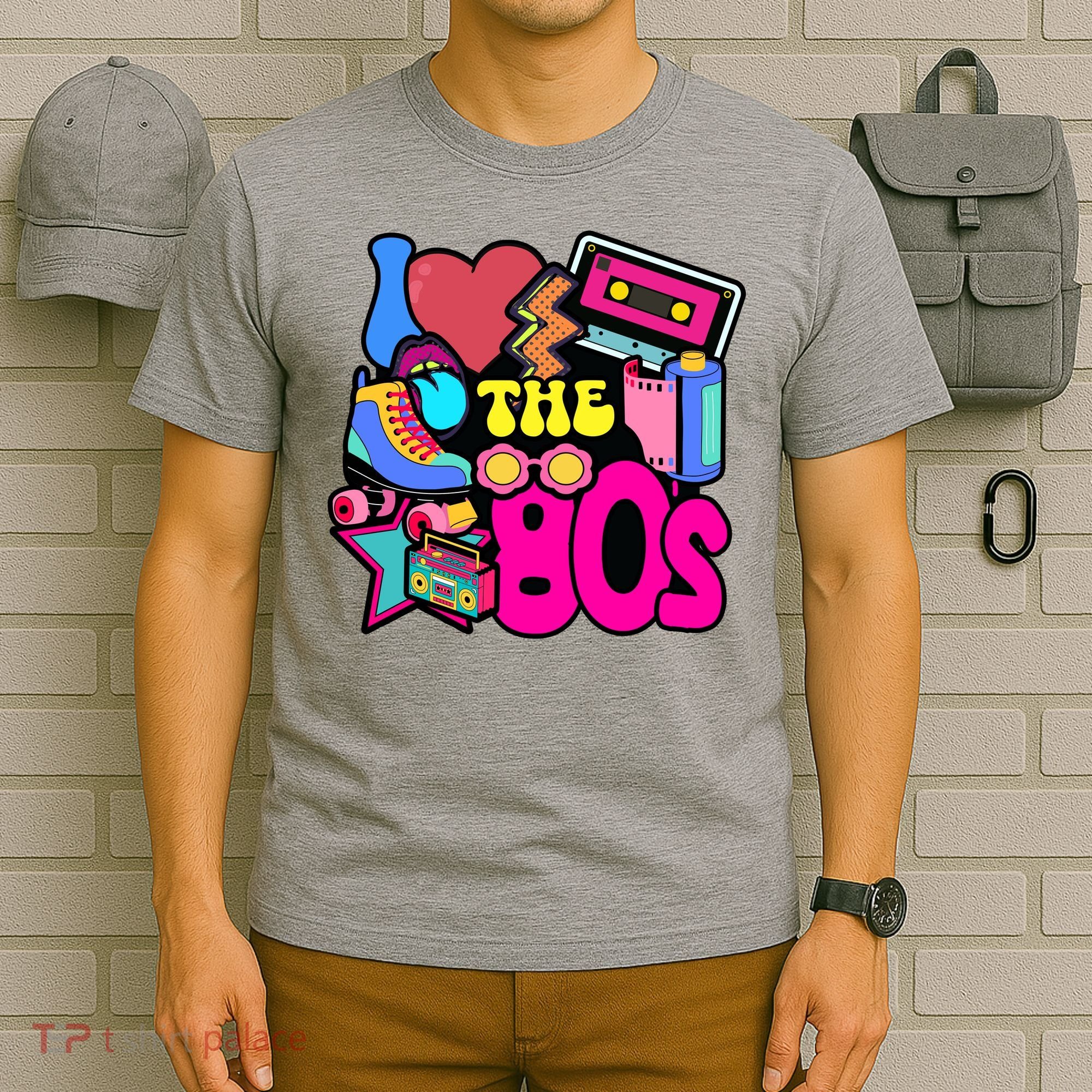 I Love The 80s Retro Cool T-Shirt
