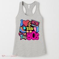 I Love The 80s Retro Cool Women's Tank Top thumb 0
