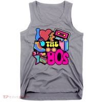 I Love The 80s Retro Cool Tank Top thumb 0