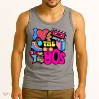 I Love The 80s Retro Cool Tank Top thumb 3