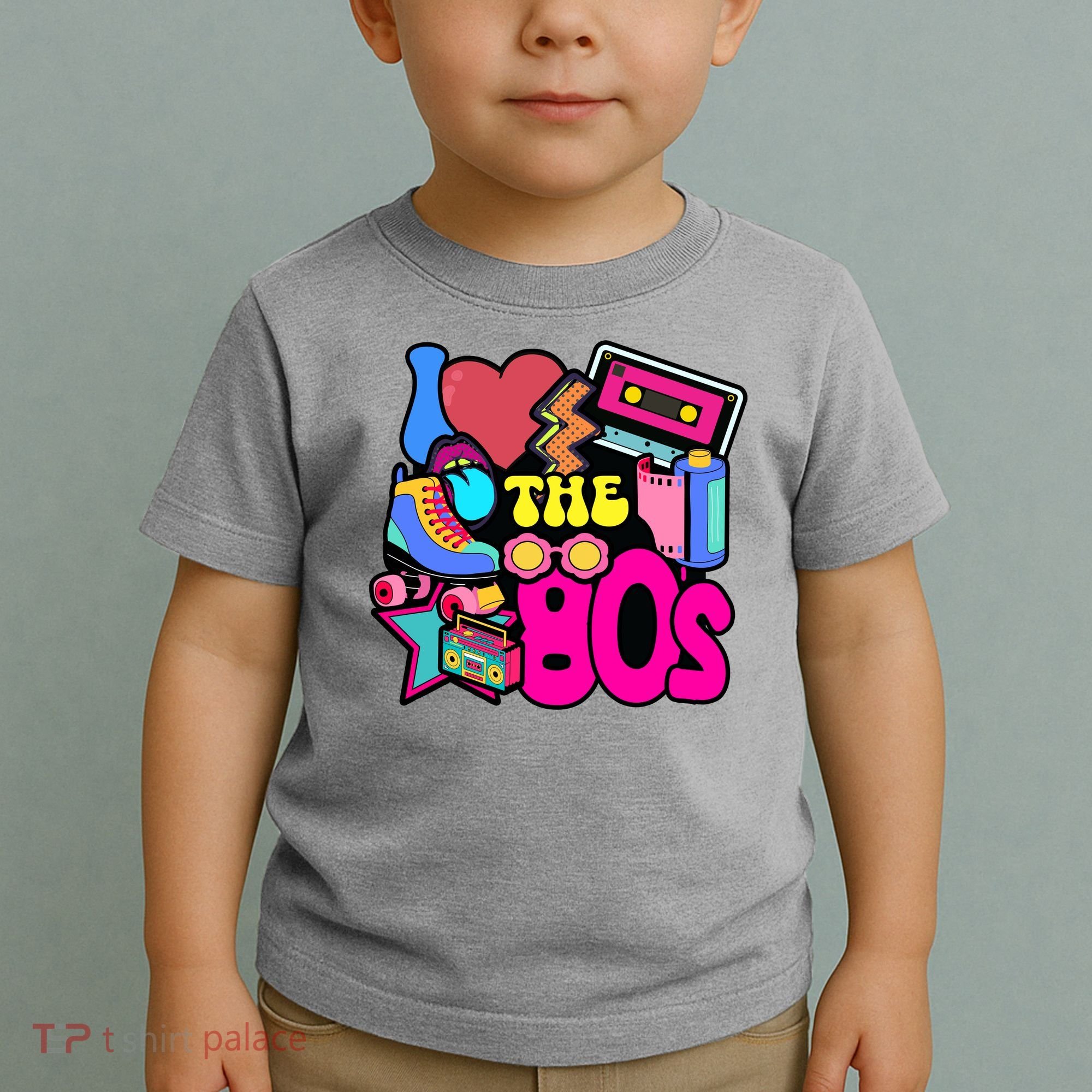I Love The 80s Retro Cool Toddler T-Shirt