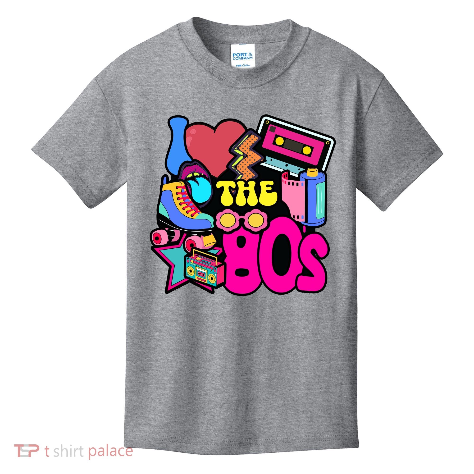 I Love The 80s Retro Cool Kids T-Shirt