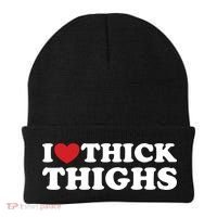 I Love Thick Thighs Beanie thumb 0