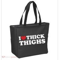 I Love Thick Thighs Tote Bag thumb 2