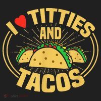 I Love Titties And Tacos Beanie thumb 2