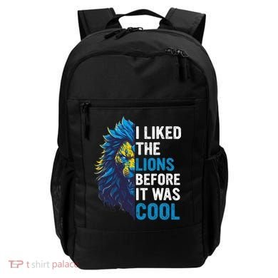 I Liked The Lions Before It Was Cool Backpack