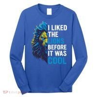 I Liked The Lions Before It Was Cool Long Sleeve Shirt thumb 0