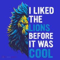 I Liked The Lions Before It Was Cool Apron thumb 3